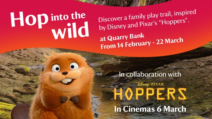 Beaver character from Disney/Pixar's Hoppers